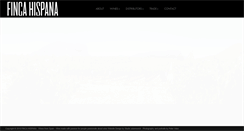Desktop Screenshot of fincahispana.com